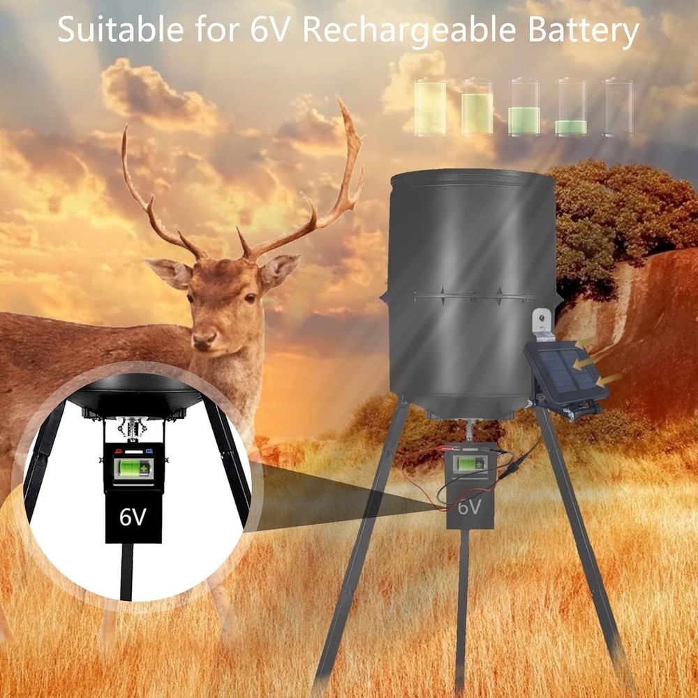 Moultrie 6-Volt Deluxe Solar Panel