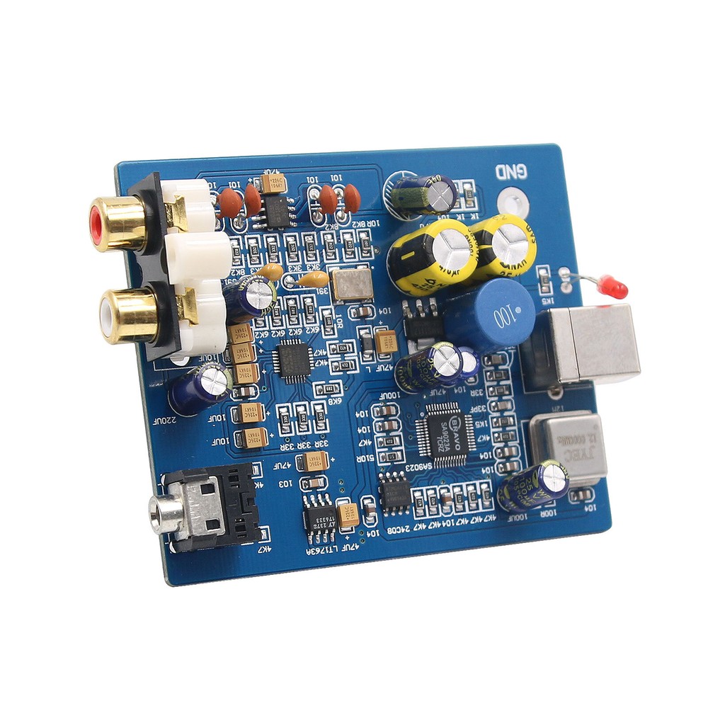 SA9023 ES9018K2M HIFI Audio DAC Decoder Sound Card Board Support 24bit 96K #om1