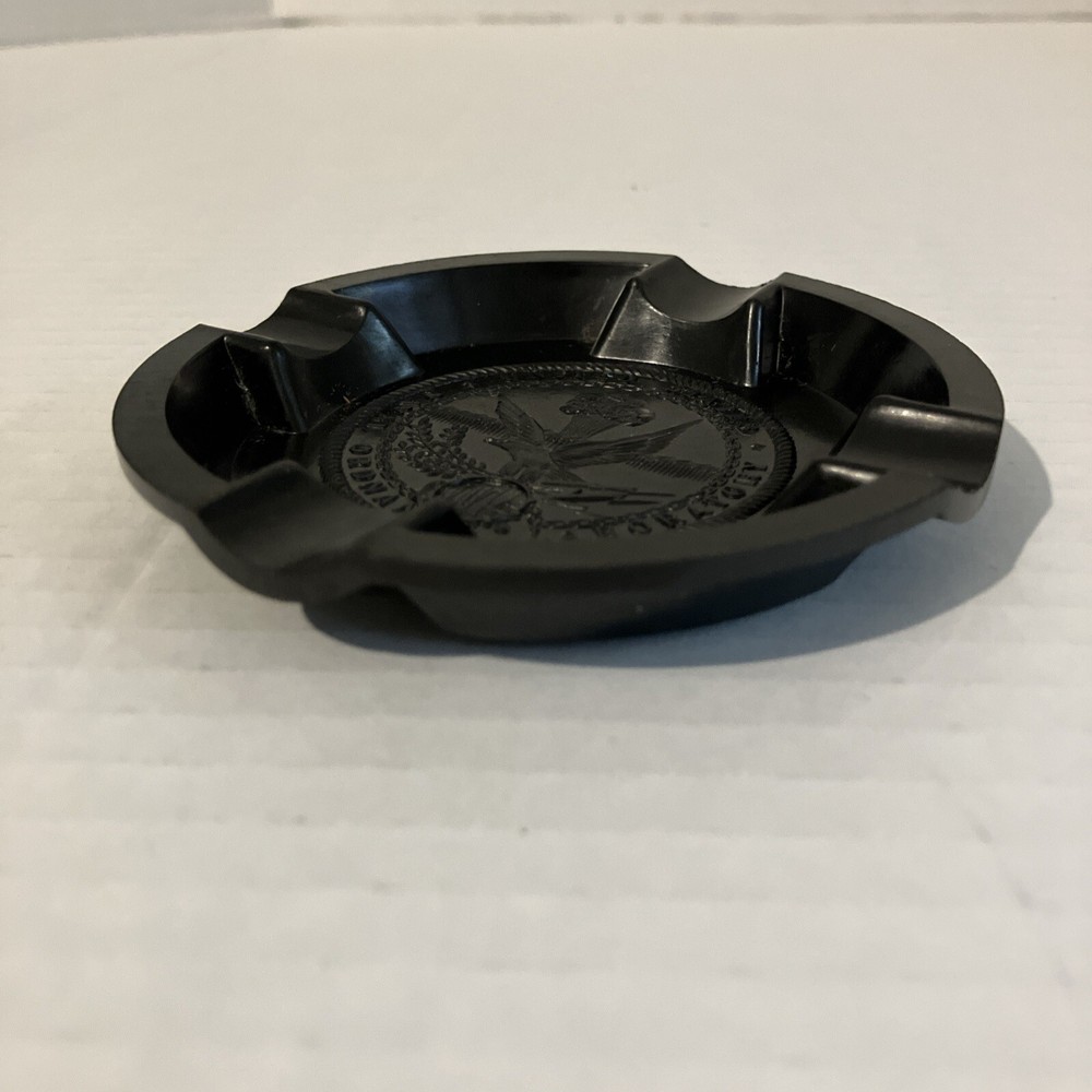 US NAVAL ORDNANCE LABORATORY BAKELITE ASHTRAY POSSIBLY WWII