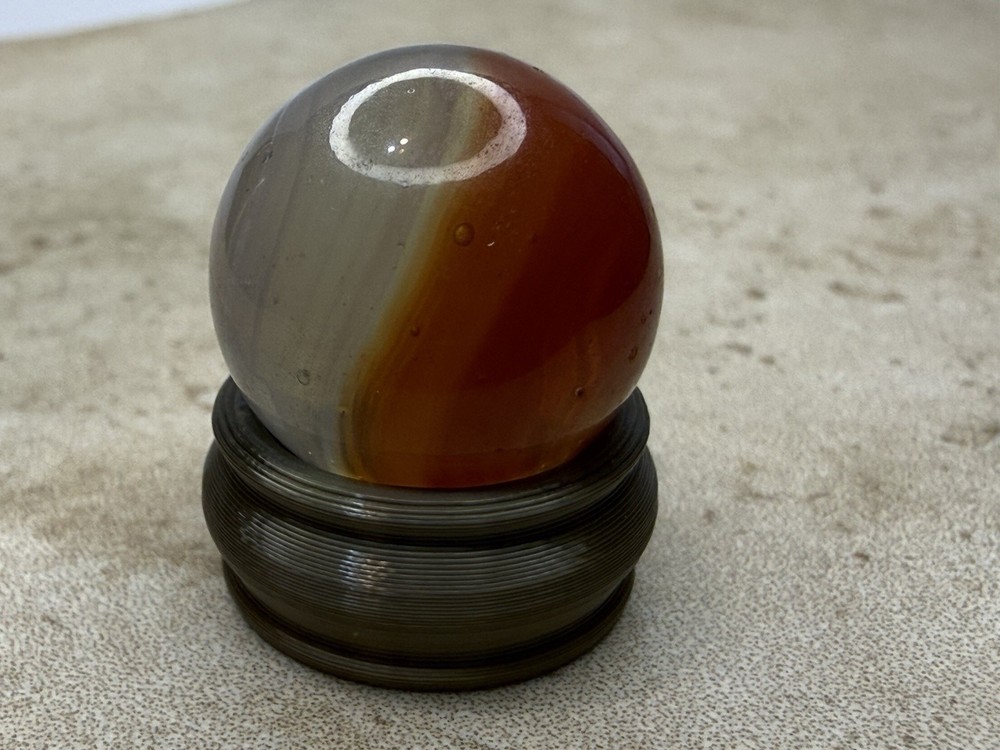 Glass Marble With Display Included lot #8342