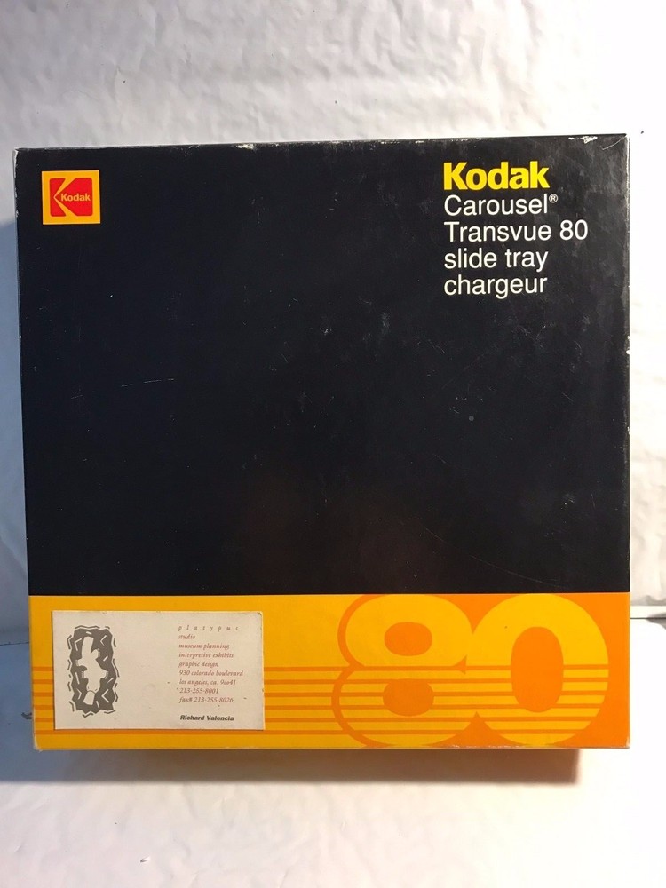 Kodak Carousel Transvue 80 Slide Tray