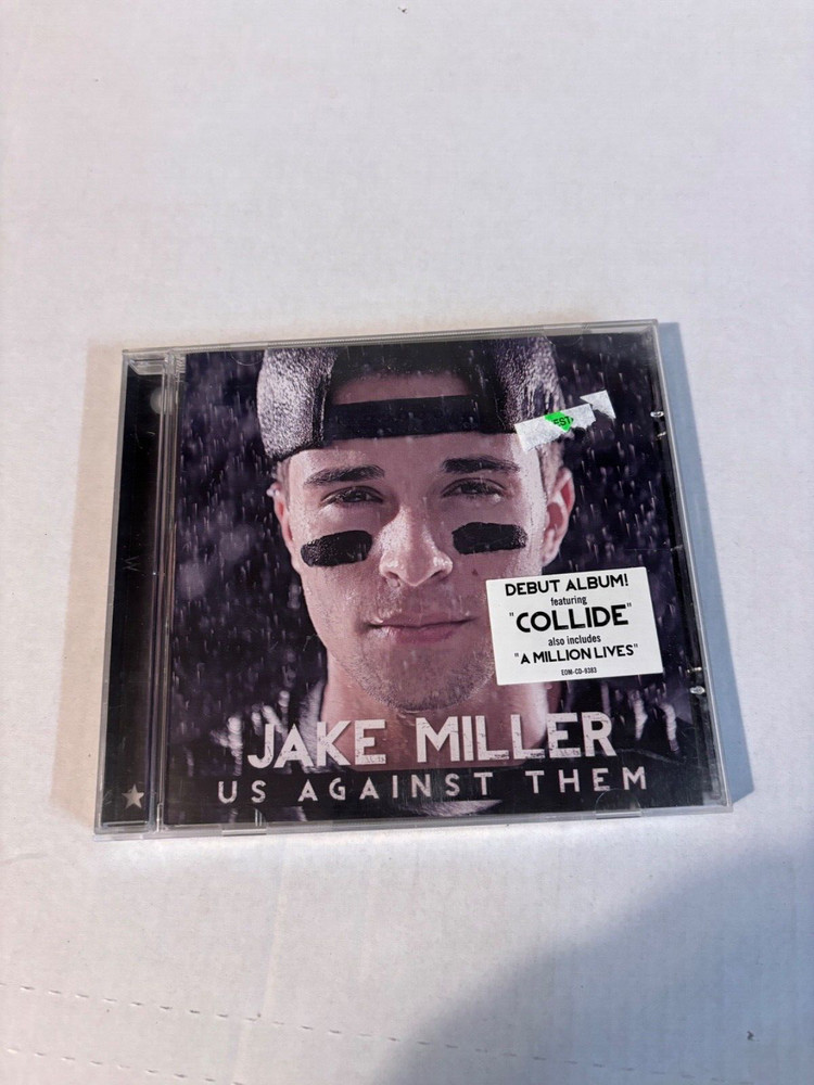JAKE MILLER SIGNED AUTOGRAPH CD US AGAINST THEM