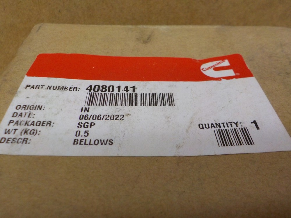 Cummins 4080141 Bellows