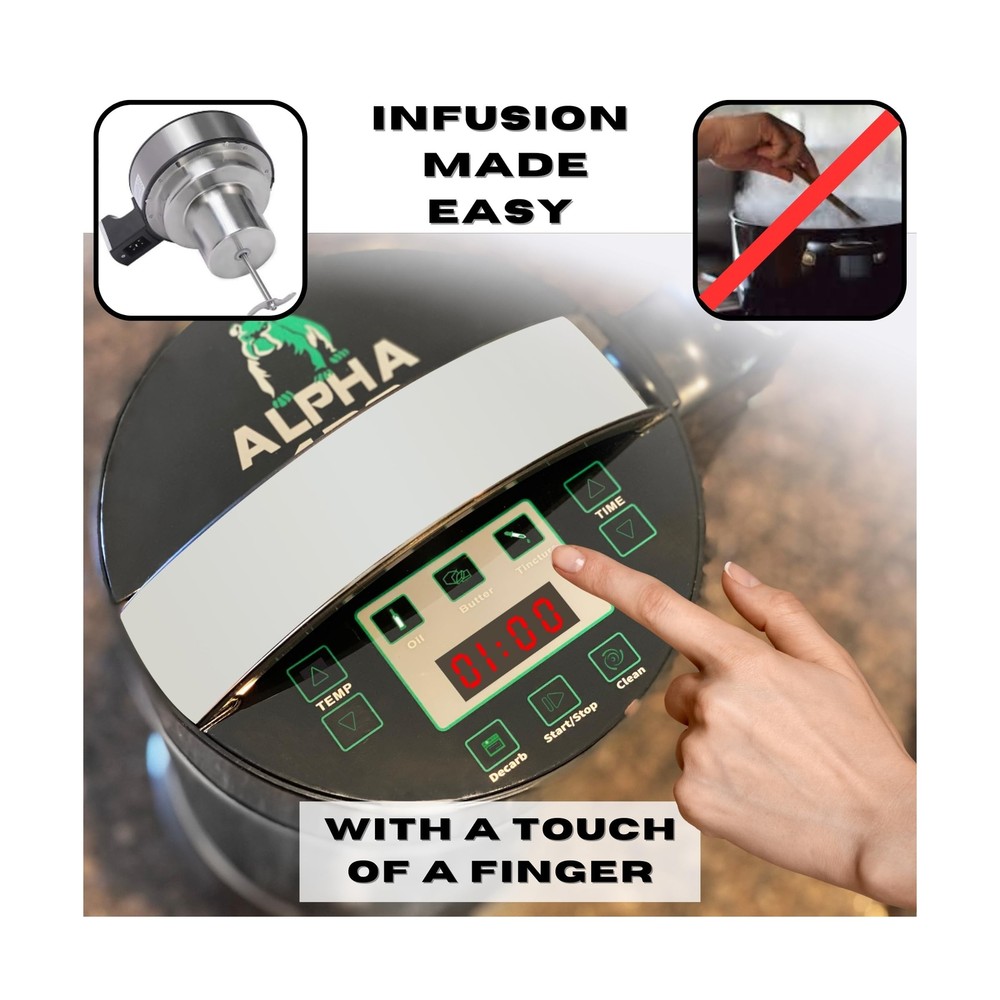 Decarboxylator and Infuser Machine, Magic Herb Butter Machine, Herb Oil Infus...