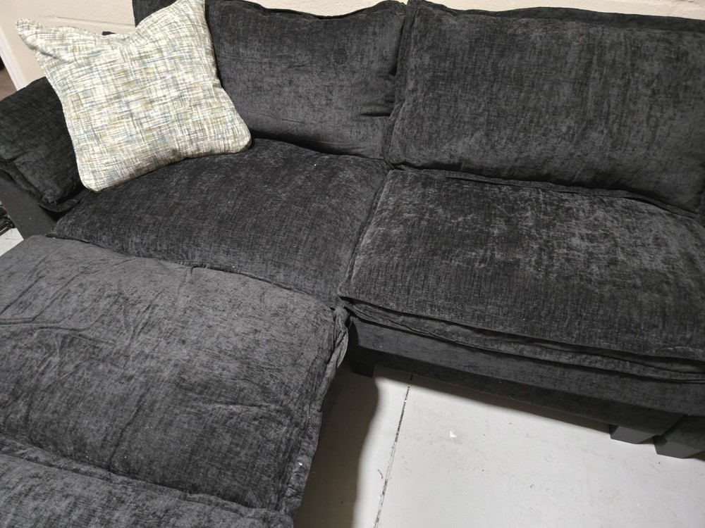 Brand New Never Sat On Modular Sectional Black