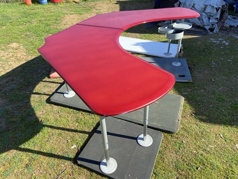 Vintage Herman Miller Resolve Workstations For Two