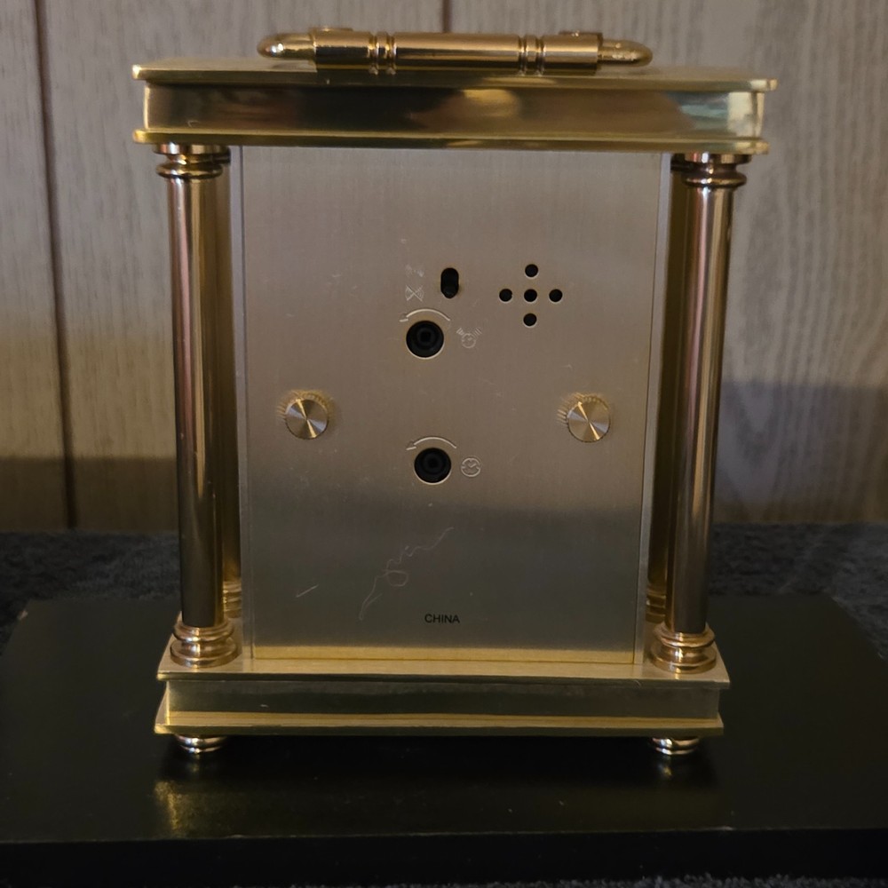 Howard Miller Audra Table Clock, polished brass - 645584