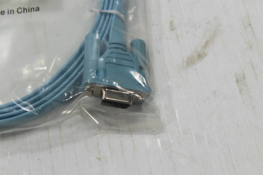 Cisco Rollover Router Console Cable 72-3383-01 Blue