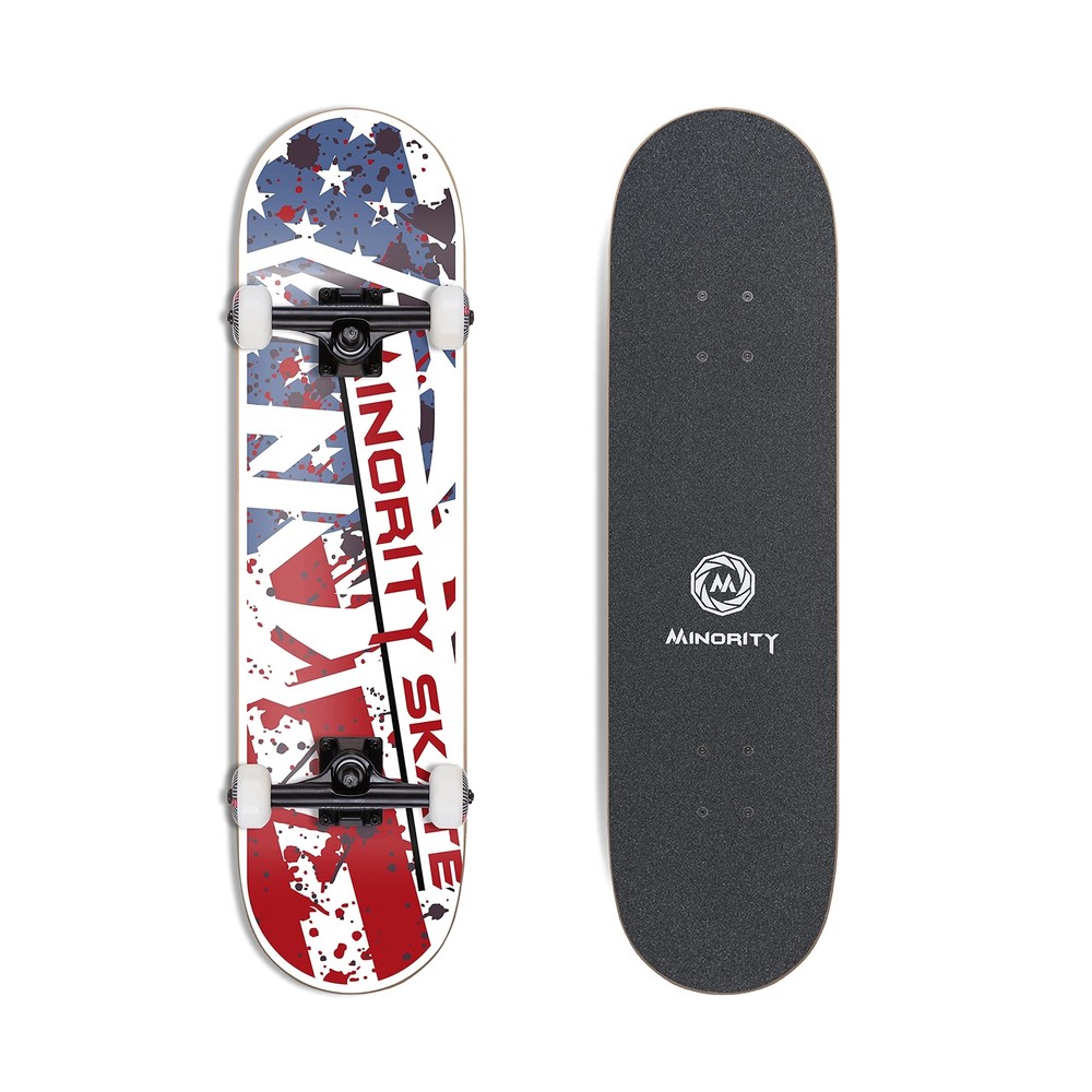 Minority 32inch Maple Skateboard|Trick Skateboard for Beginners, Intermediate...