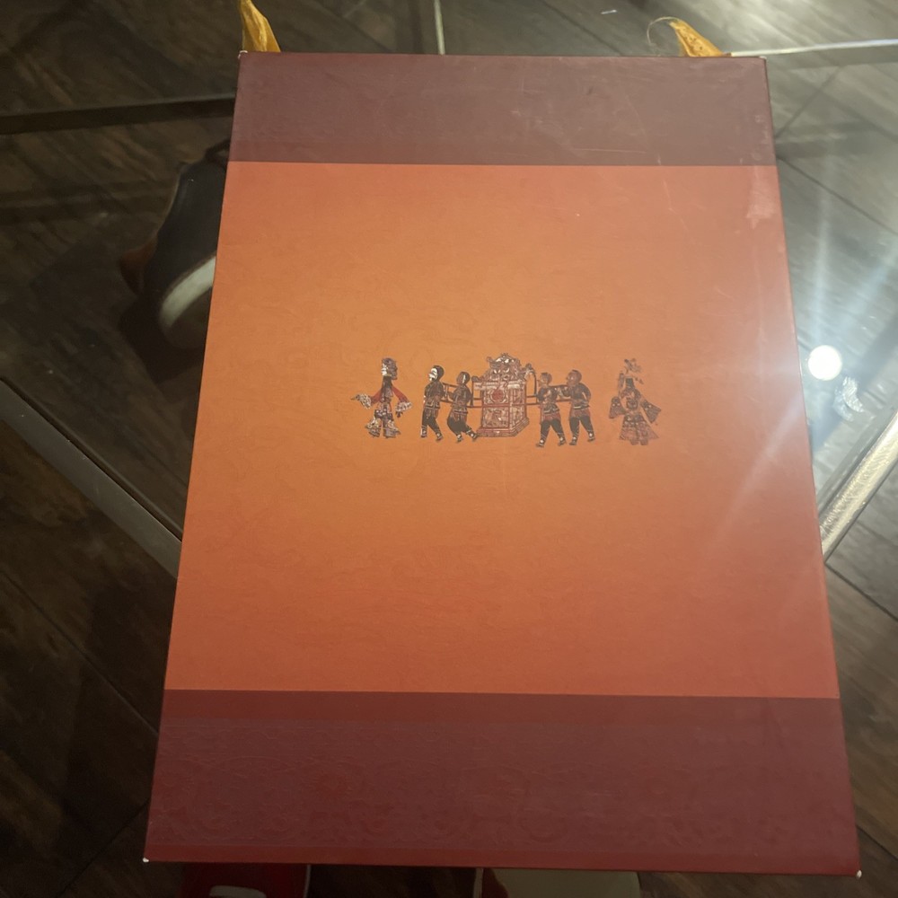 Shadow Play Art in Frame Chinese Folk Art