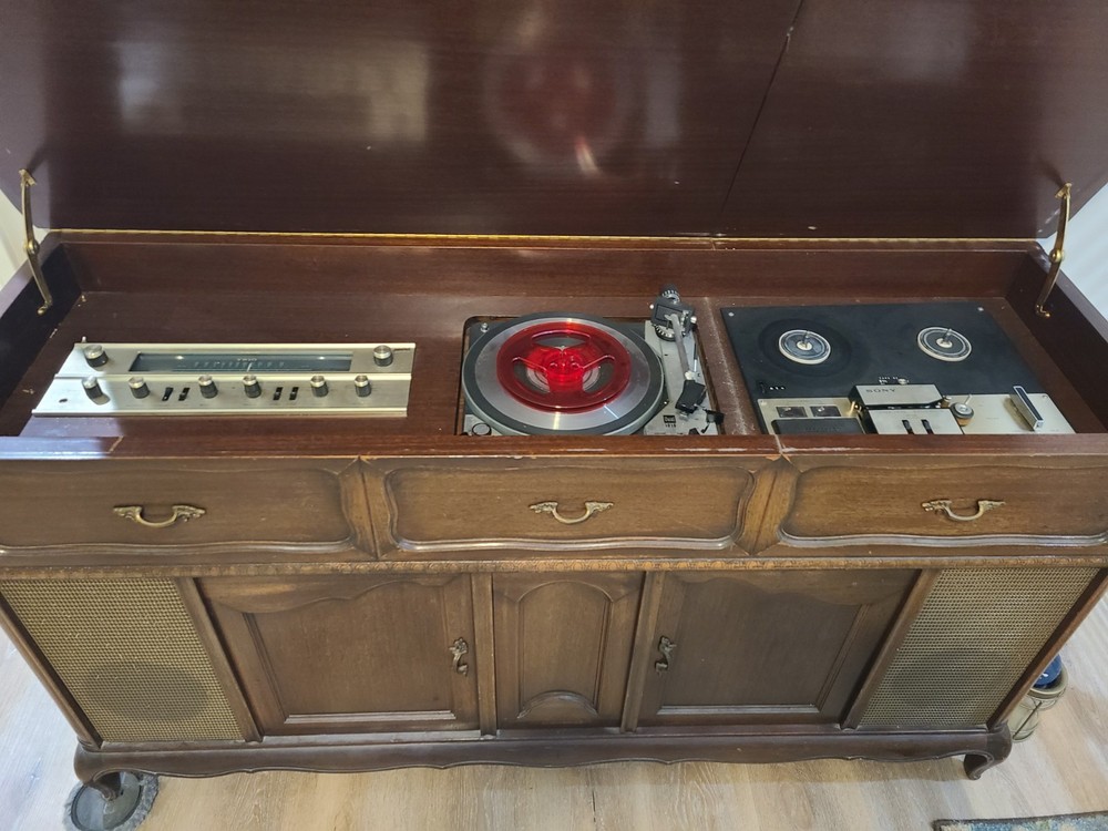 Vintage Stereo Cabinet