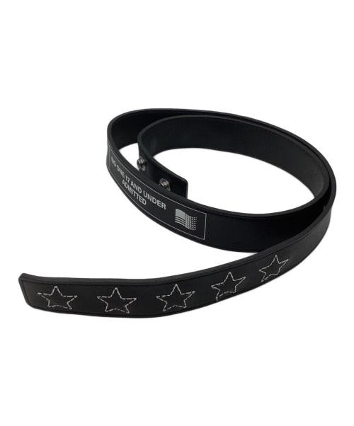 DAIRIKU                    Star Embroidary Snap Button Velt black