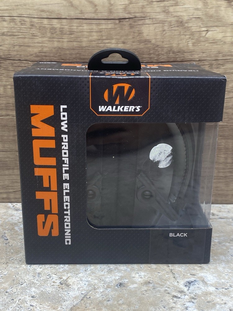 Walkers Electronic Ear Muffs - Black