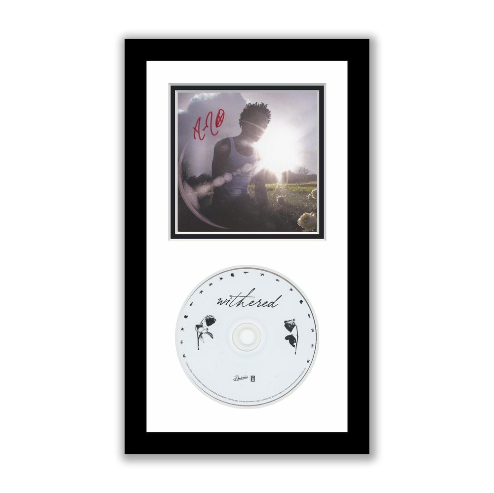 d4vd Autographed Signed Framed CD Withered ACOA