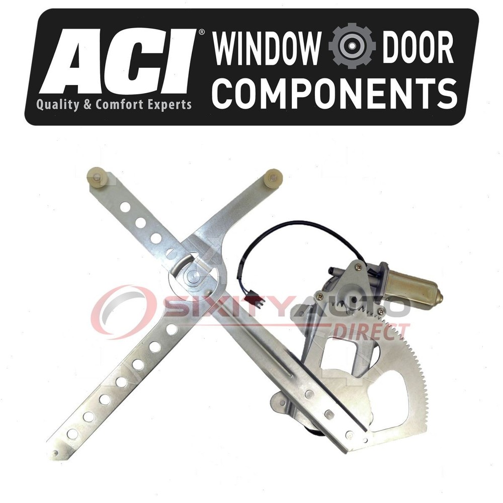 ACI Front Left Power Window Motor & Regulator Assembly for 1995-1999 fi