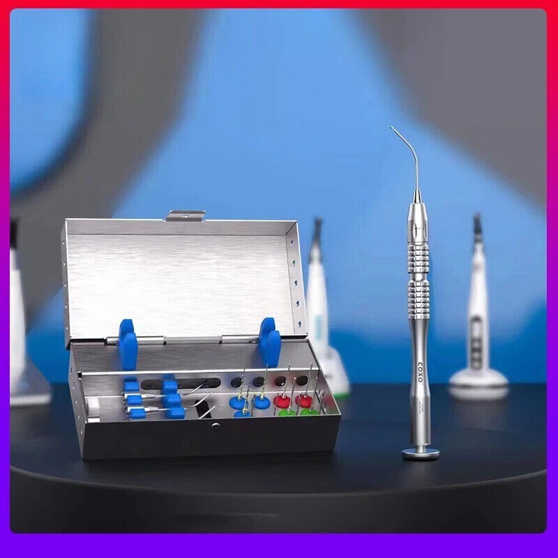 Dental Broken File Extractor Endodontic Removal System Kit Endo Root Canal Tools