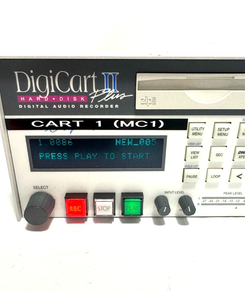 360 SYSTEM DIGICARTII DIGITAL AUDIO RECORDER