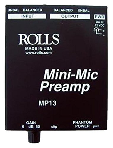 Rolls MP13 Mini-Mic Preamp