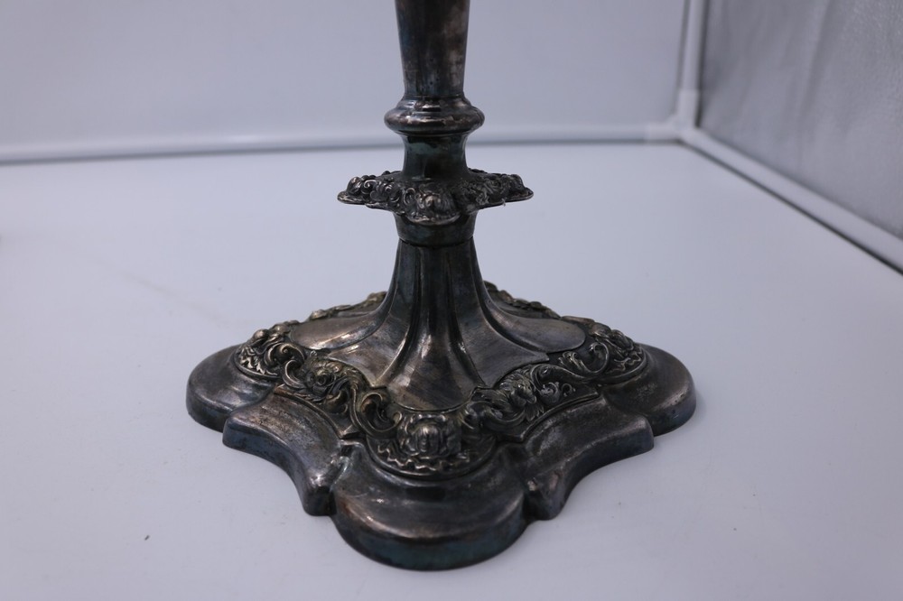 gorham sterling plated candle stick holder