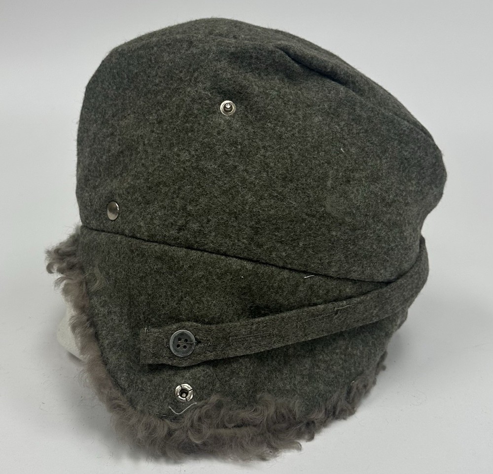 Authentic Swedish Military Wool Cap Size 56