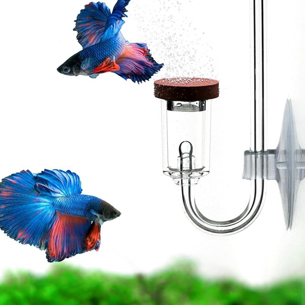 CO2 Diffuser Acrylic CO2 Reactor Diffuser for Aquarium Planted Fish Tank G9H9