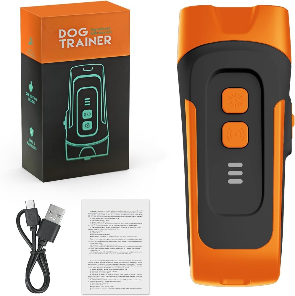 Portable Ultrasonic Handheld Dog Trainer: Take Training Anywhere