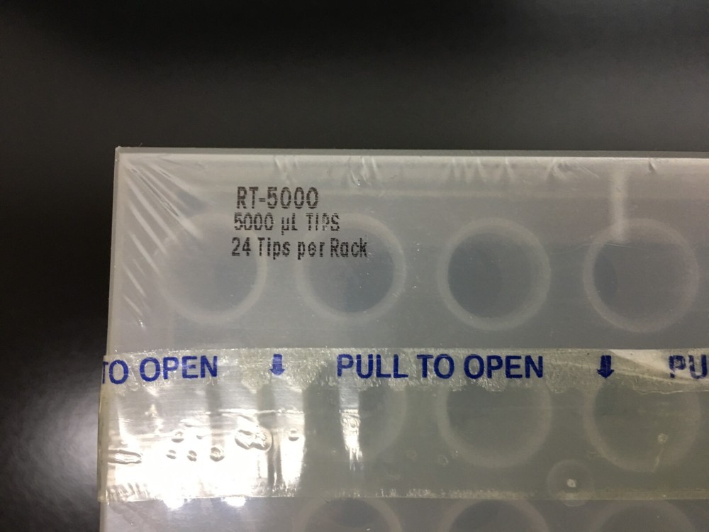 Mettler Toledo Rainin REF RT-5000 | 5000uL Pipette TIPS Lot 2 Racks