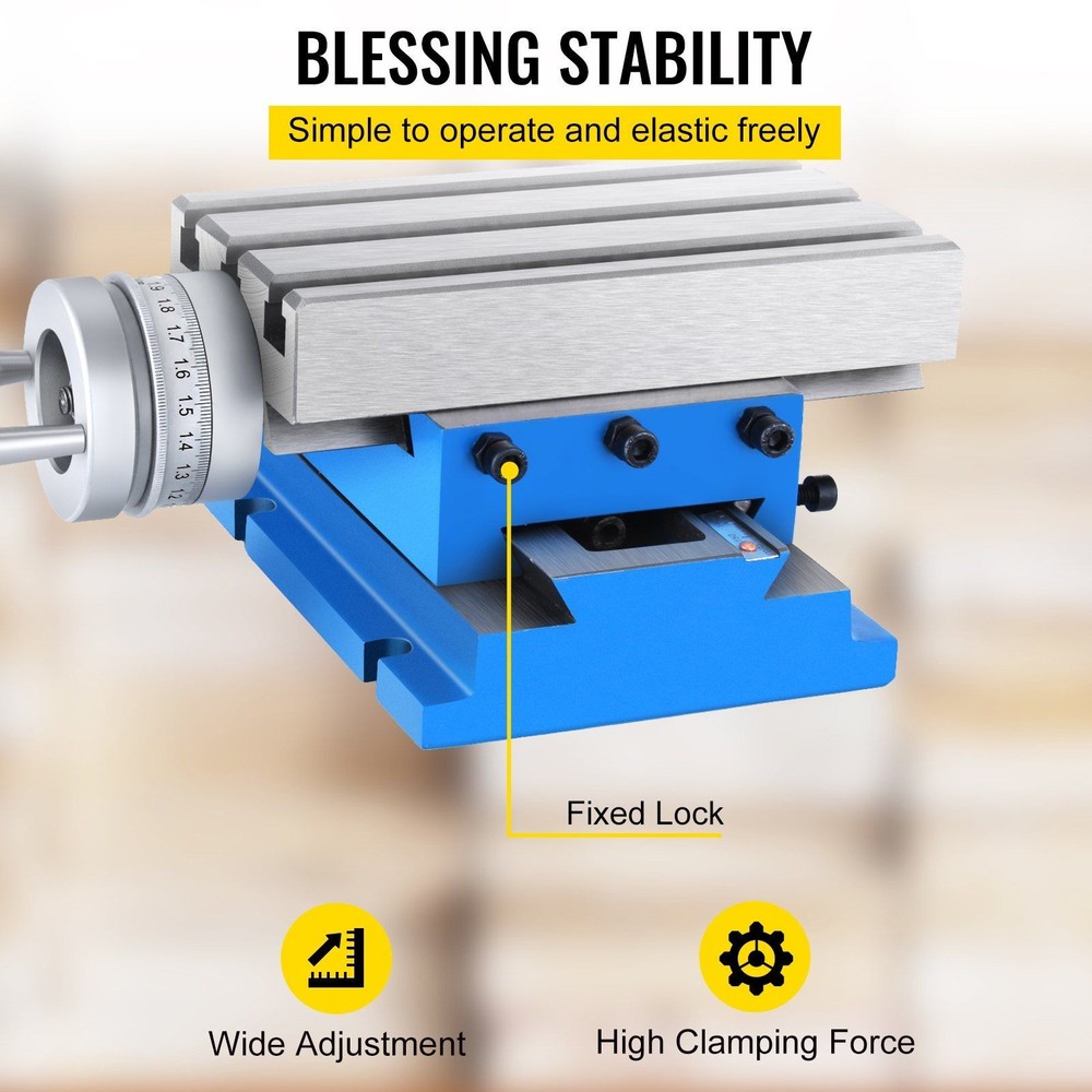 Precision Engineering Cross Table 4x7.3in, 75mm Z-Travel, Solid Build
