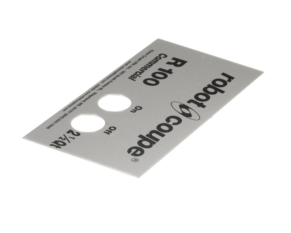 Robot Coupe R100Us Front Plate 400541 - Genuine OEM Replacement Part