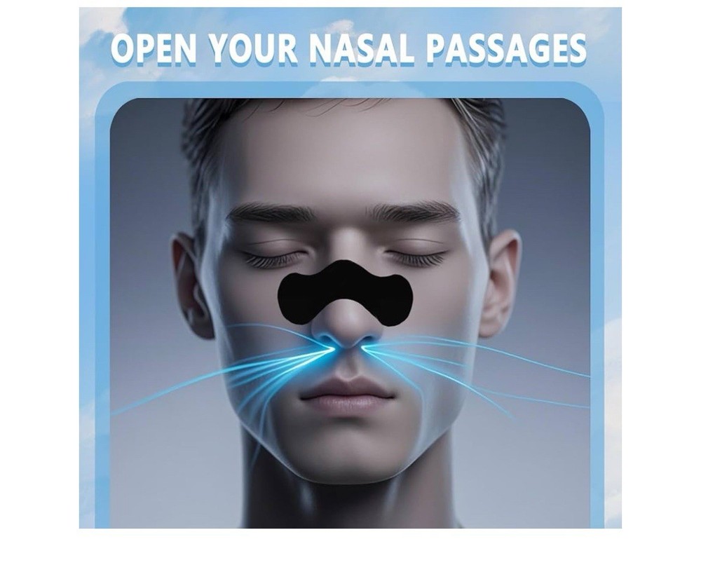 Nasal Strips for Snoring(60 Count),Nose Strips for Breathing,Snoring Solution