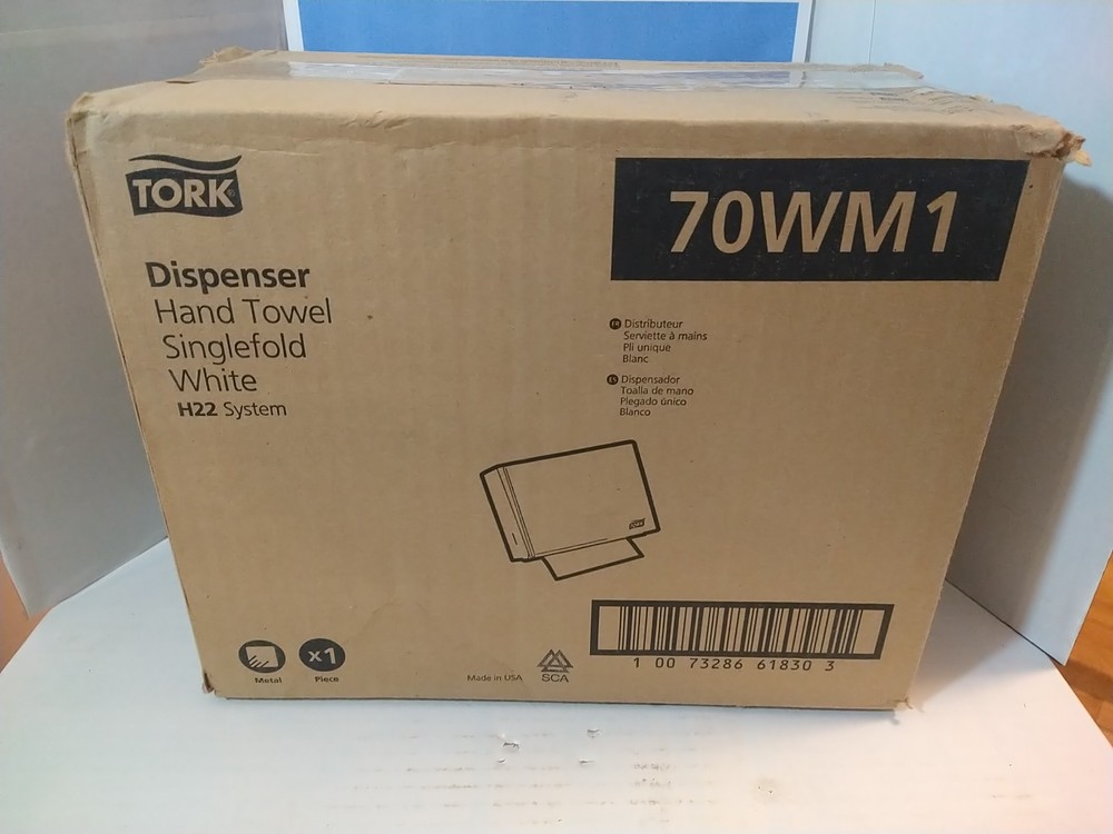 Tork Despenser Singlefold White H22 System 70WM1