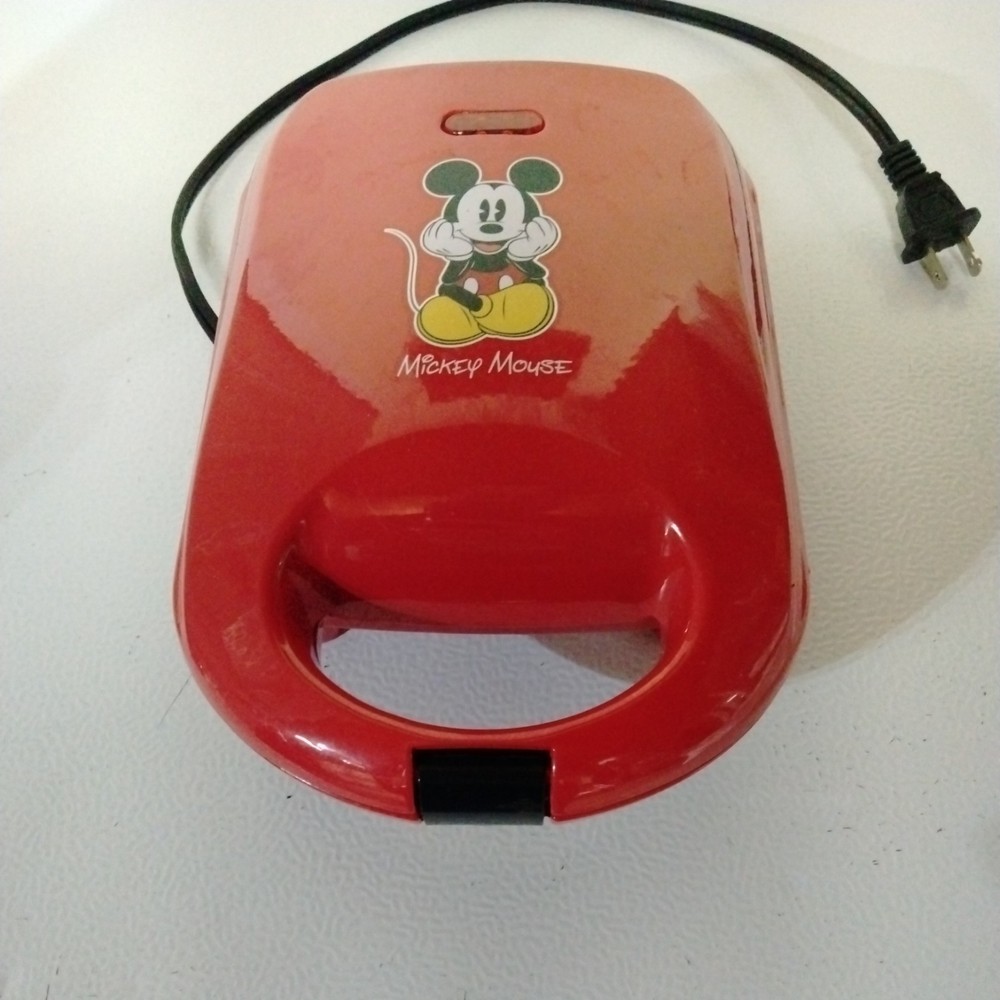 Disney Mickey Mouse Cake Pop/waffle Maker tested "works"