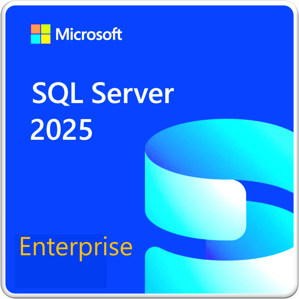 Microsoft SQL Server 2025 Enterprise - Single Server Perpetual - 48 Core (USB)