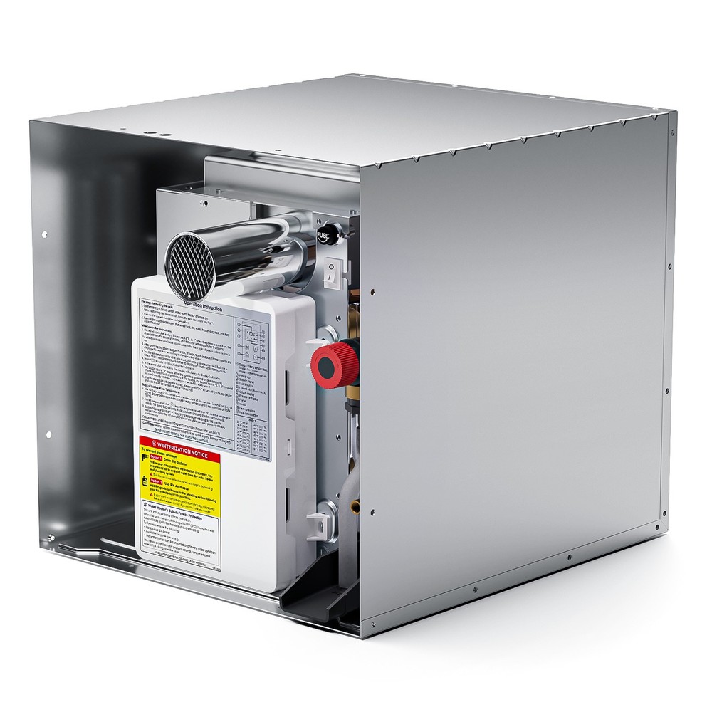 Orbek RV Tankless Water Heater Propane 60,000 BTU w/ 15x18 inch Door + Remote