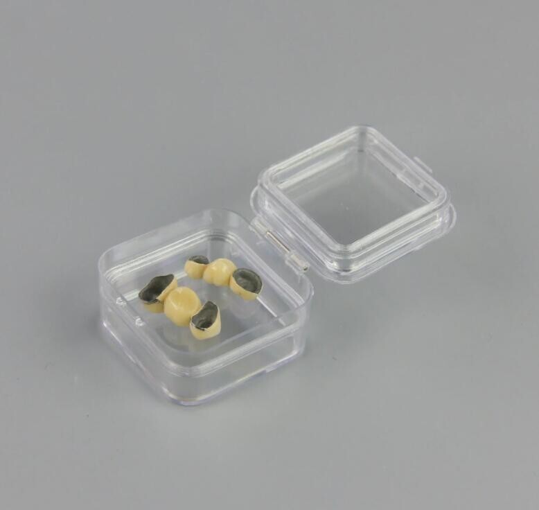 Dental Storage Box Tooth Boxes Hinge Membrane Delicate Jewelry Holder Crown Case