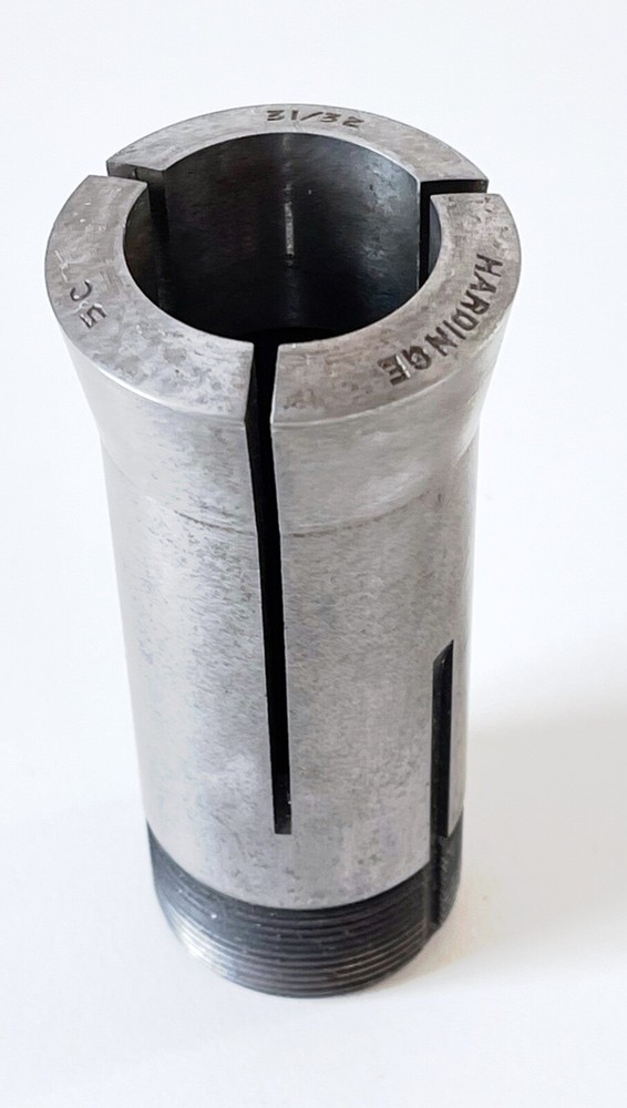 31/32" HARDINGE 5C Round Collet External & Internal Threads USA .9687"