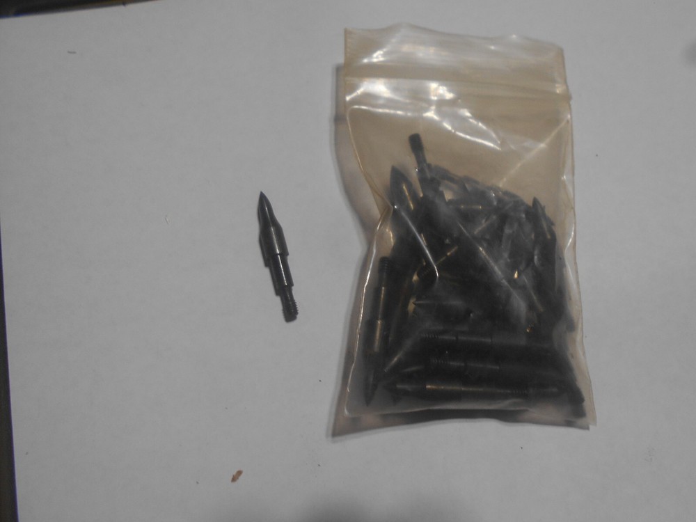 30-  100 Grain Archery Field Points Practice Tips, Target black