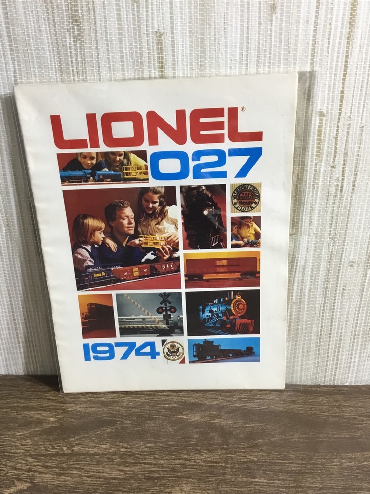 1974 LIONEL TRAINS CONSUMER CATALOG ORIGINAL PACKAGING