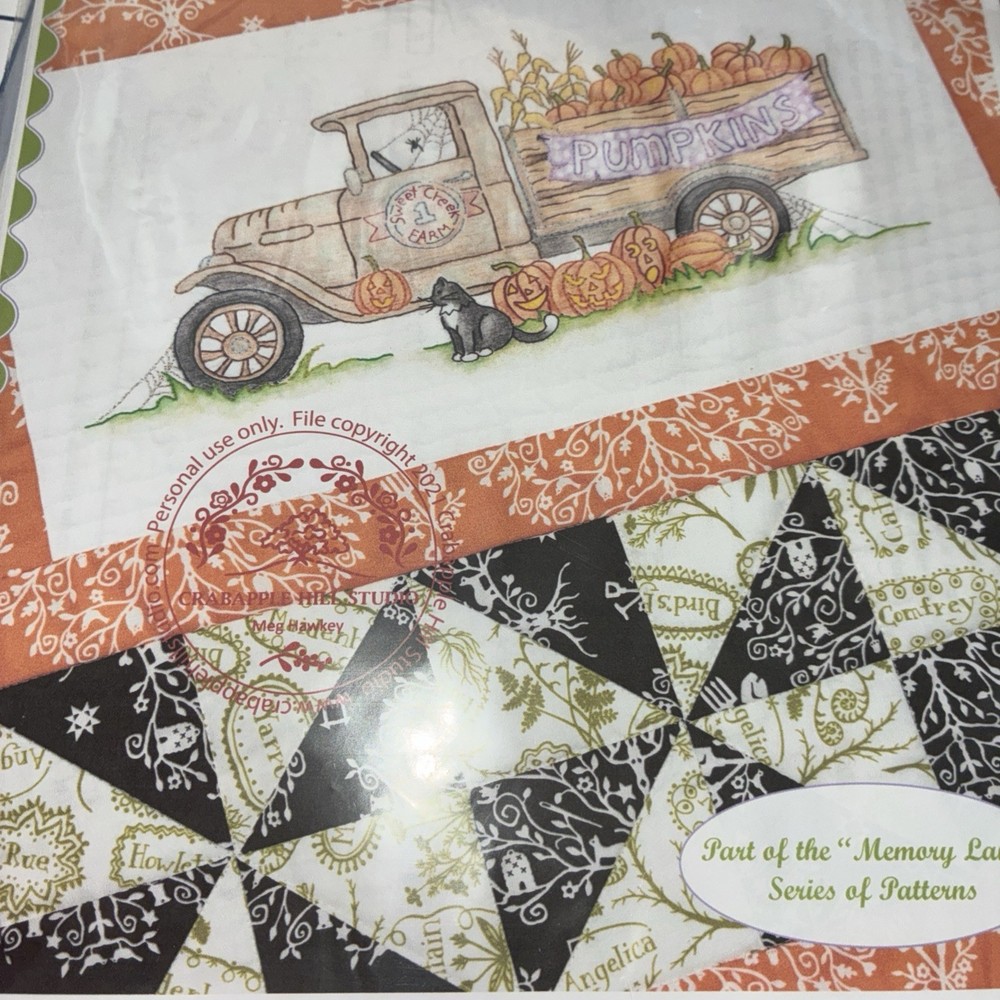 Memory Lane -12 CAH PatternsPre~owned As Is