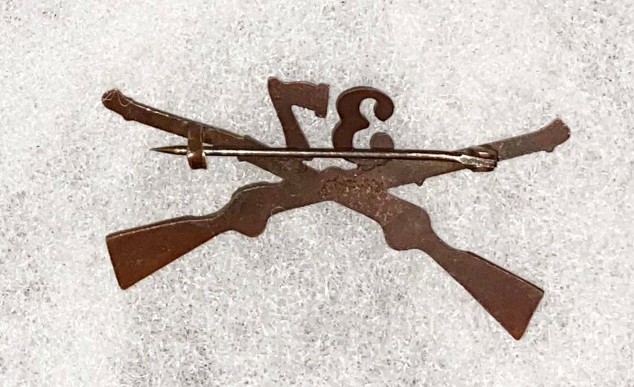 Pre-WWI 37th Infantry Collar Device