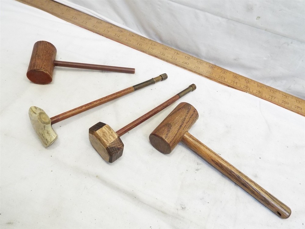 Lot Custom Made Muzzleloader Pistol Ball Starter Hammer Tools Black Powder