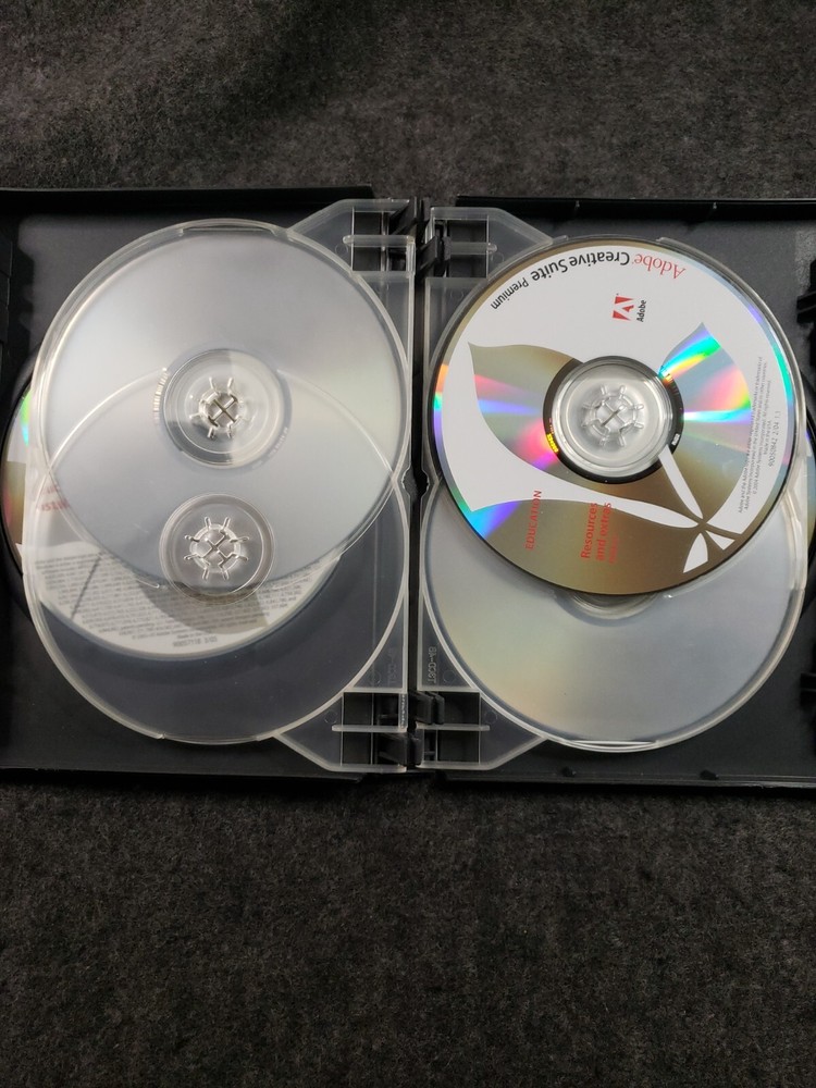 Adobe Creative Suites Premium Missing 1 disk (C17B4)
