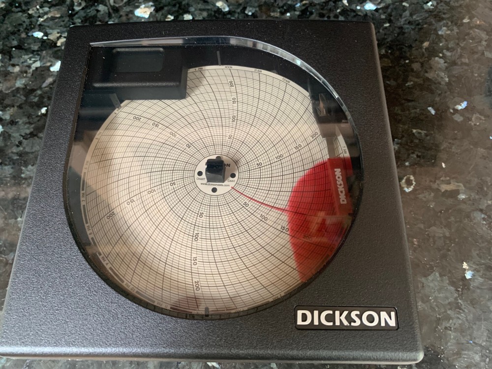 Dickson KT6P2  Temperature Chart Recorder