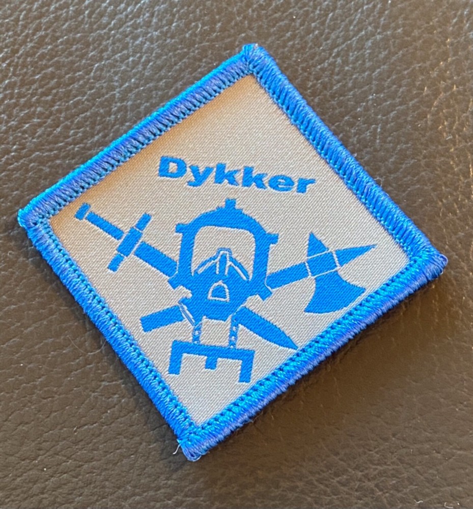 NORWAY NAVY PATCHES - MINE DIVER  PATCH