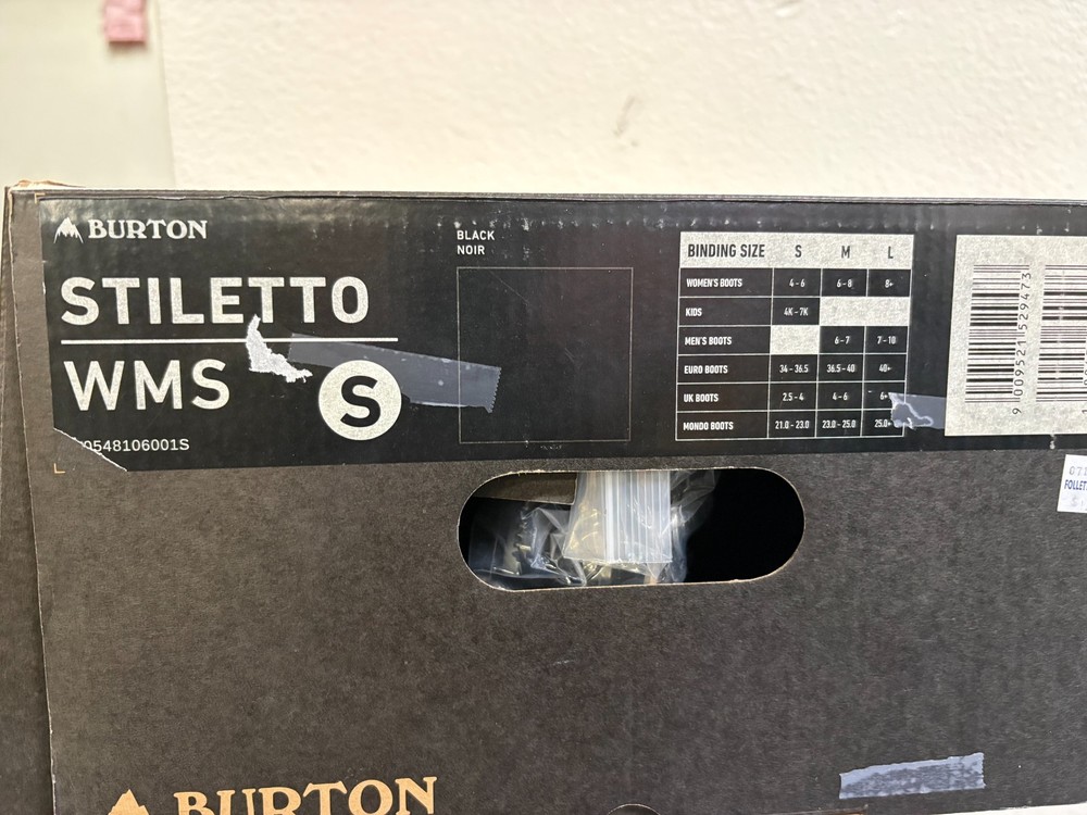 Burton Stiletto Wms Bindings