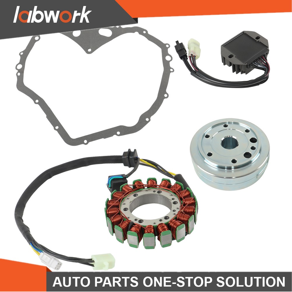 LabworkStator Regulator Rectifier Flywheel Rotor For 2003-2008 Arctic Cat 400
