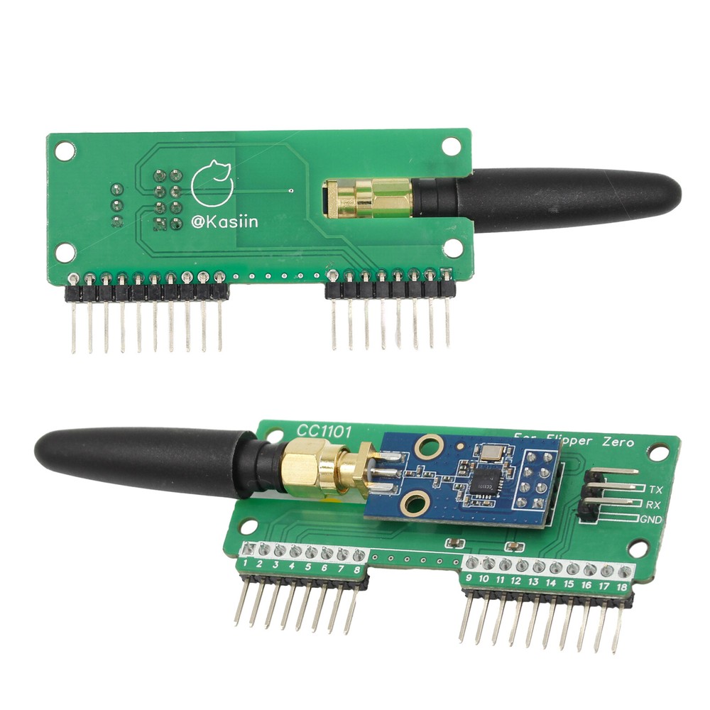 For Flipper CC1101 SubGhz External SubGhz Module Frequency Analyzer 433MHz