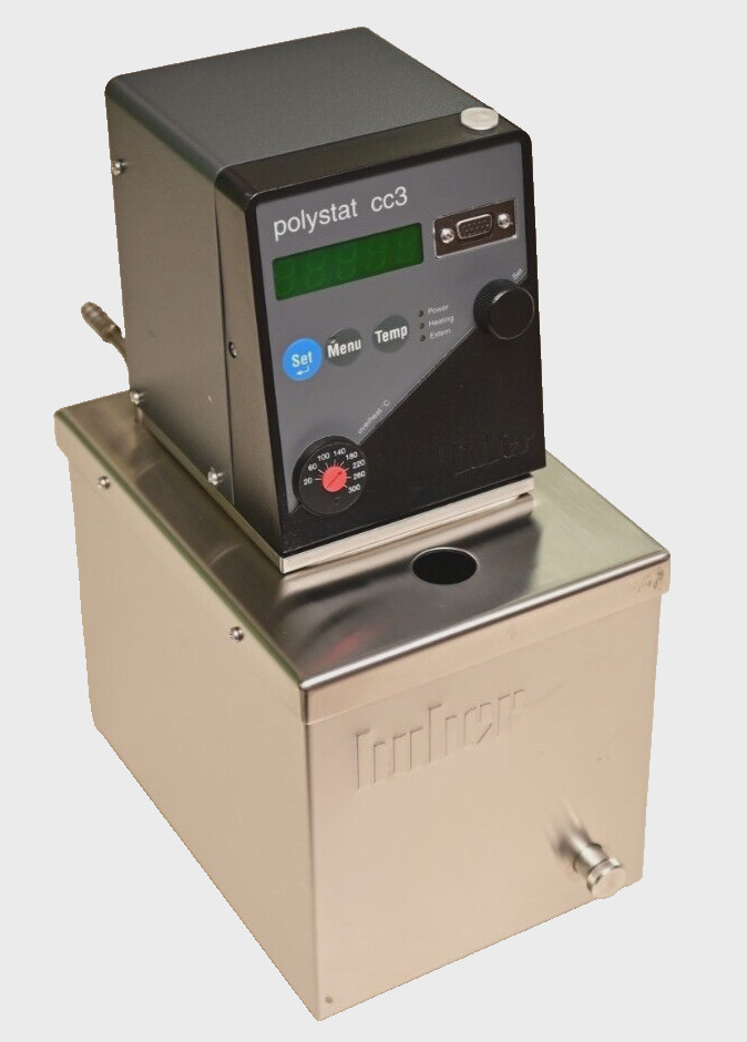 Huber Polystat cc3 Mini Benchtop Circulating Heating Water Bath Model CC S3