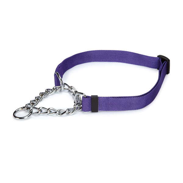 Chain Martingale Dog Collar Choke Style Safe Control Training Pick Color & Size