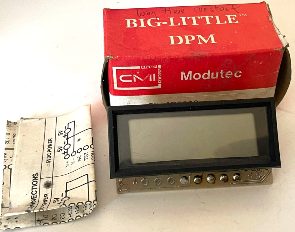 Big Little DPM Digital Panel Meter, BL 132202